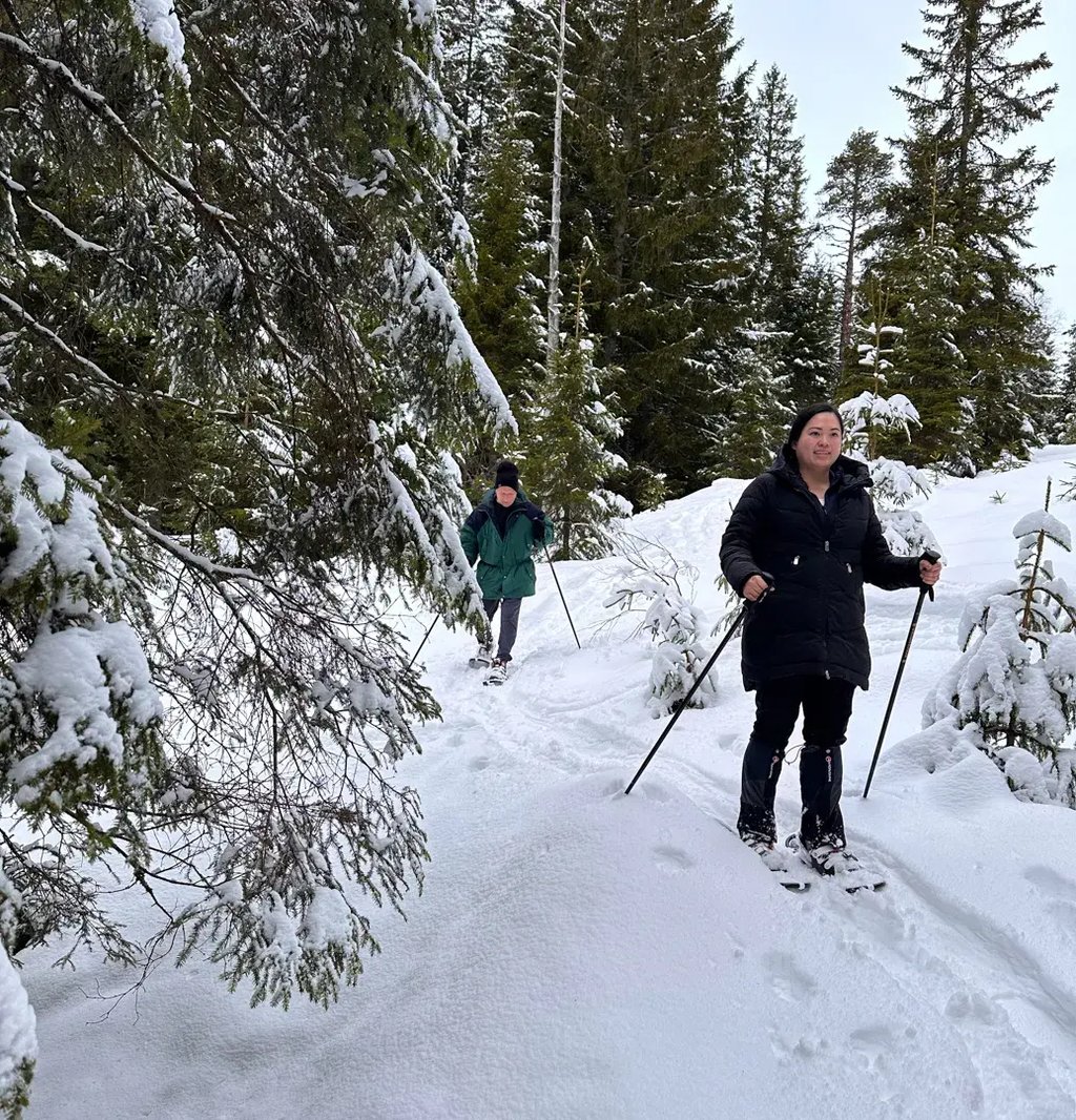 Snowshoes in Voss with Outdoor Norway-34